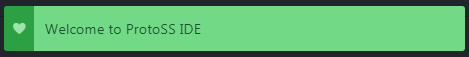 Welcome to ProtoSS IDE