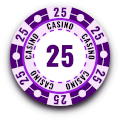 Zeta Ret Casino Star Chip 25